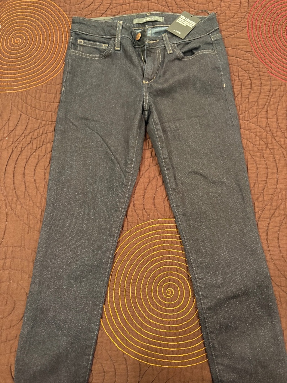 Joe’s jeans women’s dark blue skinny jeans size 26